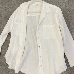 Long Sleeve Flowy Button Up